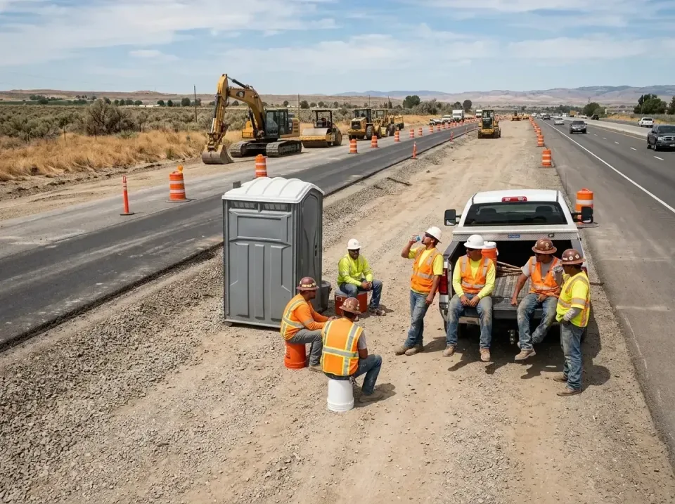 highway-road-construction-crew-007 — frequently asked questions, Porta Potty and Restroom Rentals in Trowbridge Park, MI
